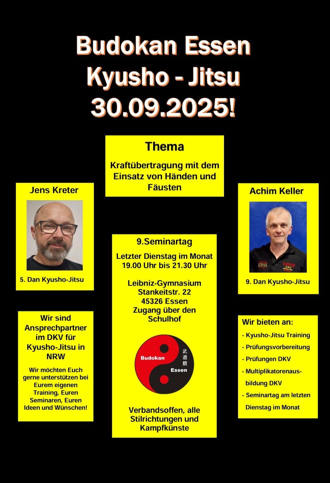 Kyusho-Jitsu Seminar im September