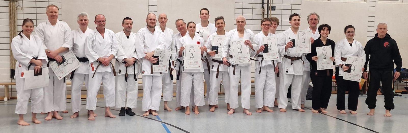 Erfolgreiche Dan-Prüfungen im SOK