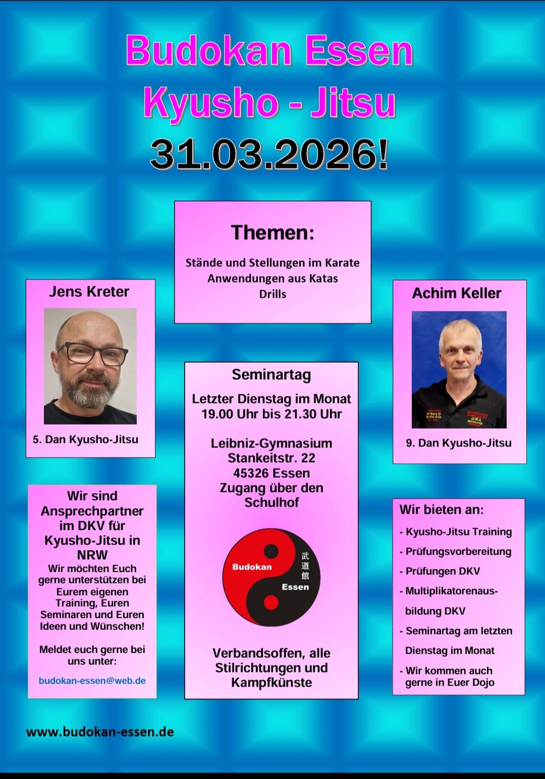 Kyusho-Jitsu Seminar im März