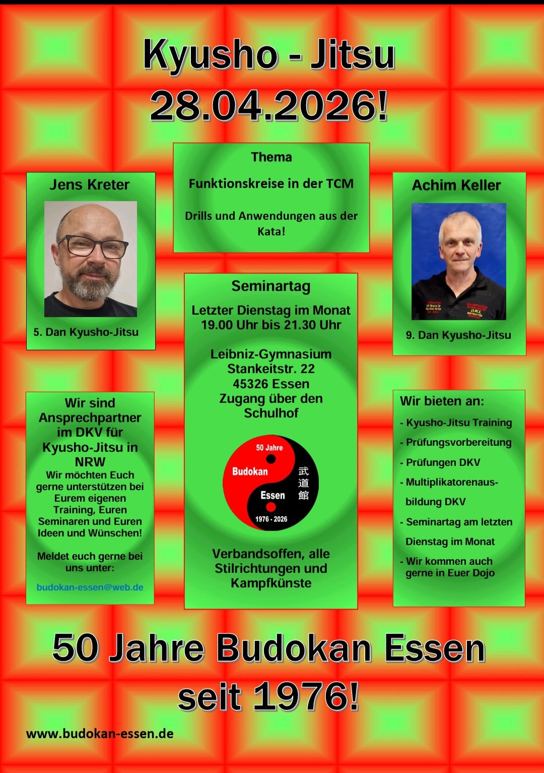 Kyusho-Jitsu Seminar im April